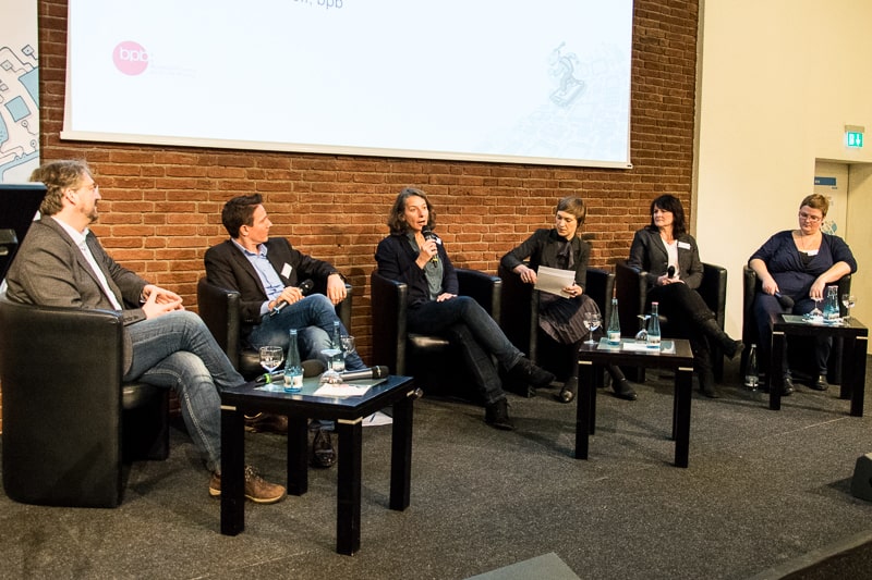 von links: Roland Rosenstock, Roland Lehmann, Birgit Guth, Anna Hoff, Sigrun Kaiser und Katja Reszel Foto: Gerd Metzner