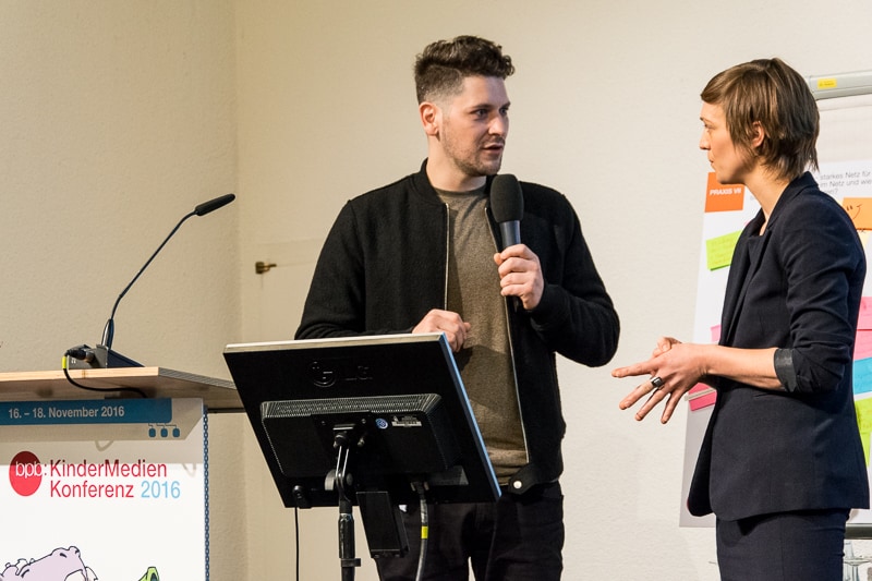 Simon Krätschmer, Anna Hoff. Foto: Gerd Metzner